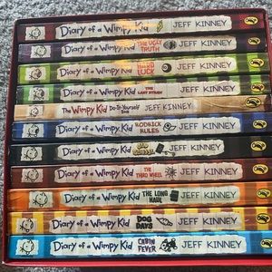 11 Box Set Diary Of A Wimpy Kid Books